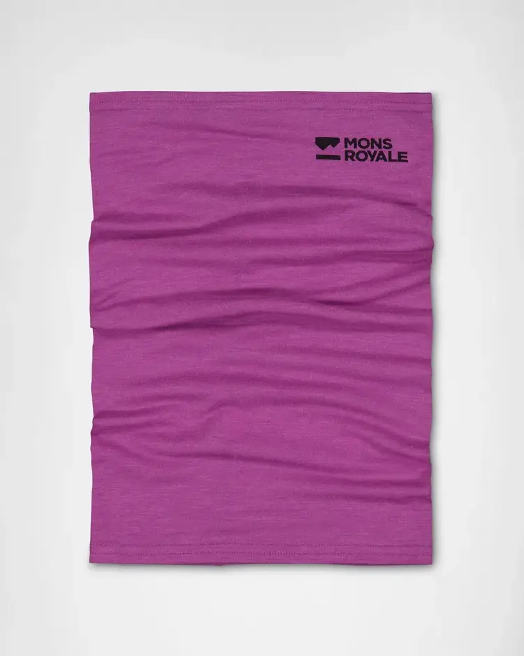 MONS ROYALE MONS ROYALE Daily Dose Merino Neckwarmer Purple Bolt