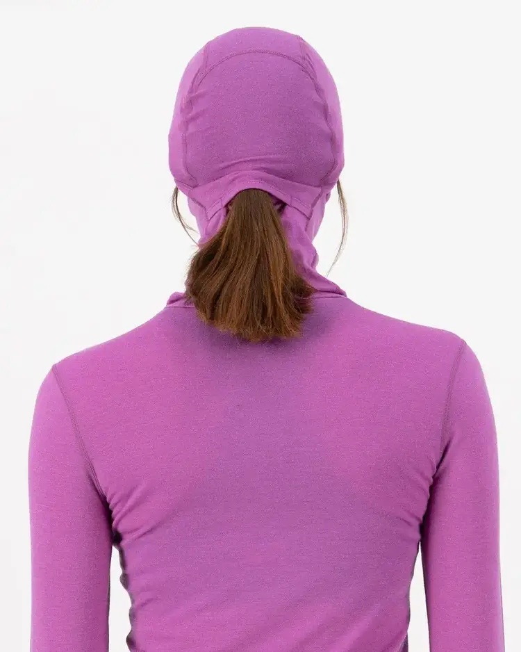 MONS ROYALE MONS ROYALE Santa Rosa Merino Balaclava Purple Bolt