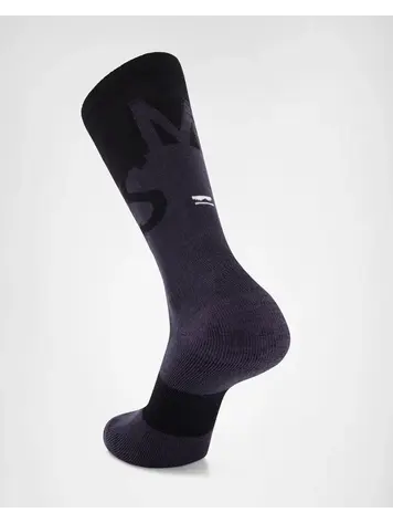 MONS ROYALE MONS ROYALE Ultra Cushion Merino Snow Sock Black / 9 Iron