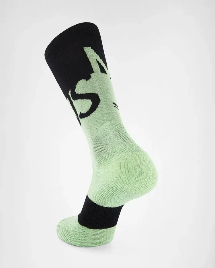 MONS ROYALE MONS ROYALE Ultra Cushion Merino Snow Sock Matcha / Black