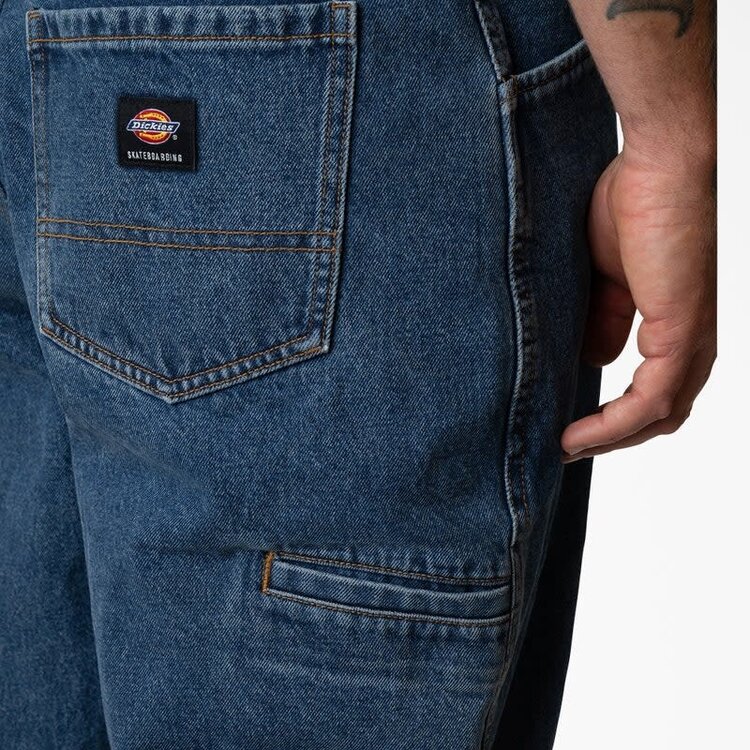 DICKIES DICKIES Mike Anderson Denim Jean Stonewashed Indigo Blue