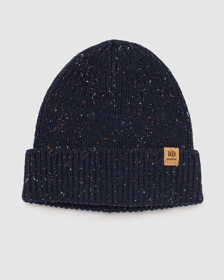 TENTREE TENTREE Bristow Nep Beanie Midnight Blue Nep