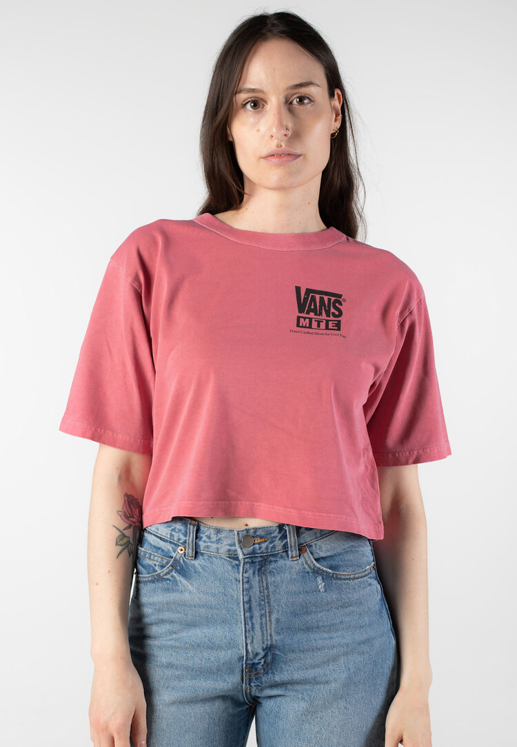 VANS VANS MTE Vantage Point SS Boxy Shirt Tee Mauvewood