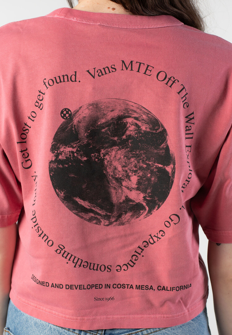 VANS VANS MTE Vantage Point SS Boxy Shirt Tee Mauvewood