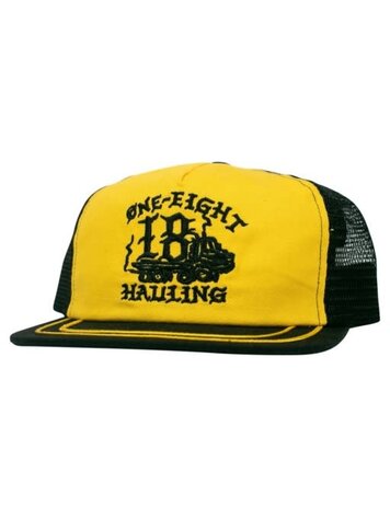 ANTIHERO ANTIHERO One Eight Hauling Snapback Black/Charcoal/Yellow