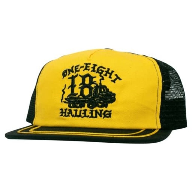 ANTIHERO ANTIHERO One Eight Hauling Snapback Black/Charcoal/Yellow