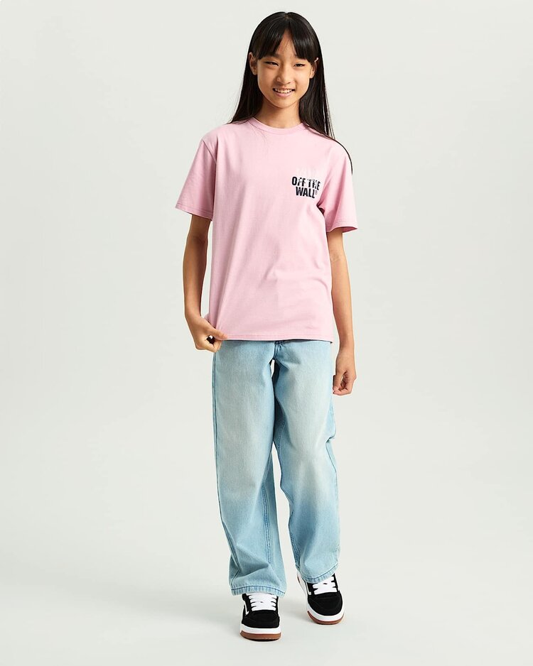 VANS VANS Kids Metal Wall T-Shirt Pink Dawn