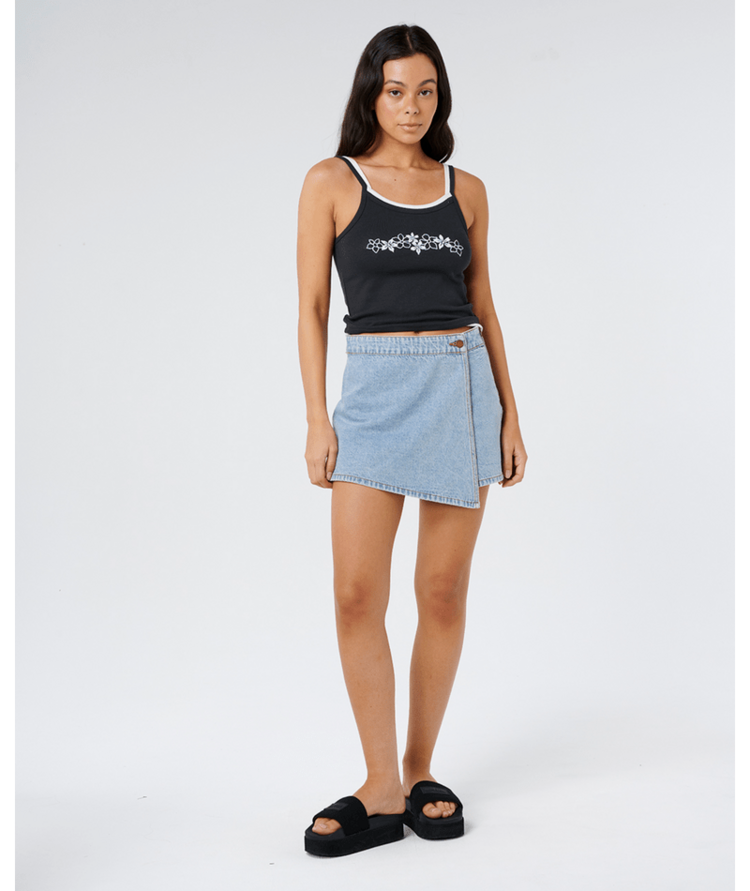 O'NEILL O'NEILL Ellie Denim Skort Vintage Blue