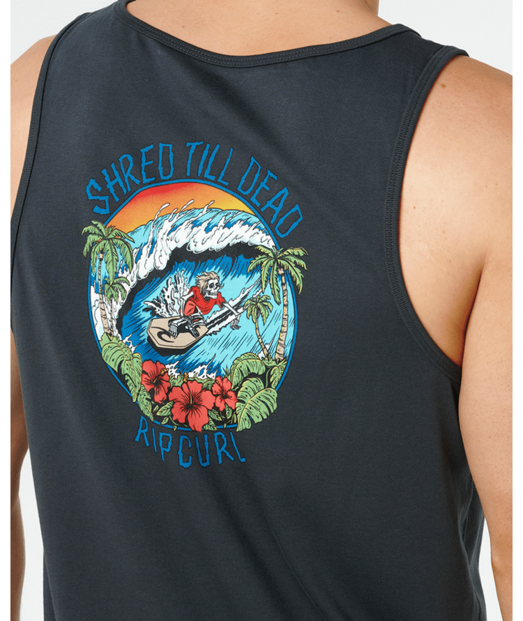 O'NEILL O'NEILL Shred Till Dead Tank Washed Black