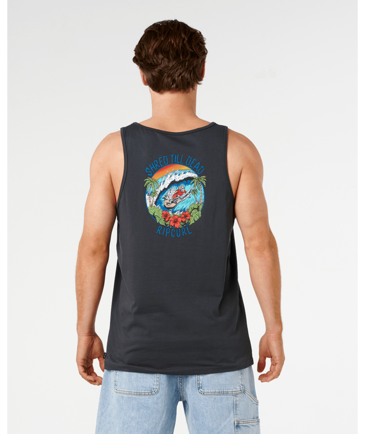 O'NEILL O'NEILL Shred Till Dead Tank Washed Black