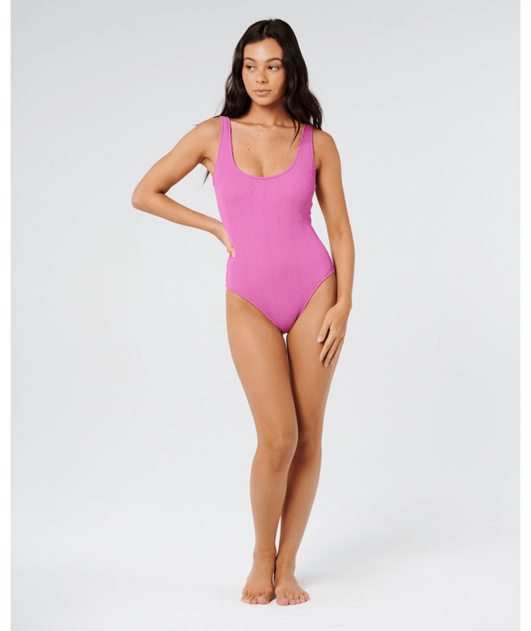 RIP CURL RIP CURL Vibe Surf One Piece Purple Pink