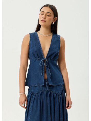 AFENDS AFENDS Palmer Sleeveless Top Ink