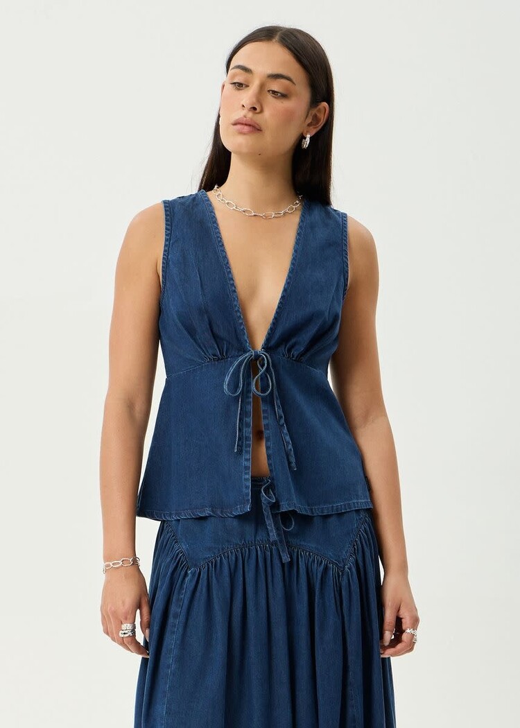AFENDS AFENDS Palmer Sleeveless Top Ink