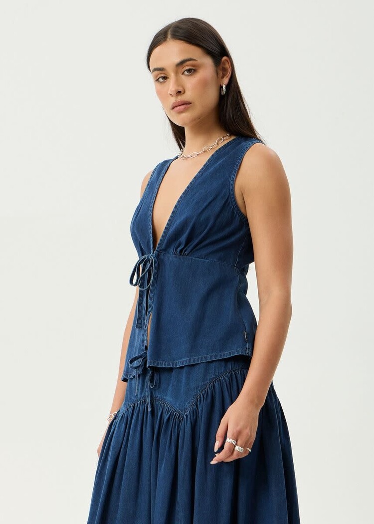AFENDS AFENDS Palmer Sleeveless Top Ink