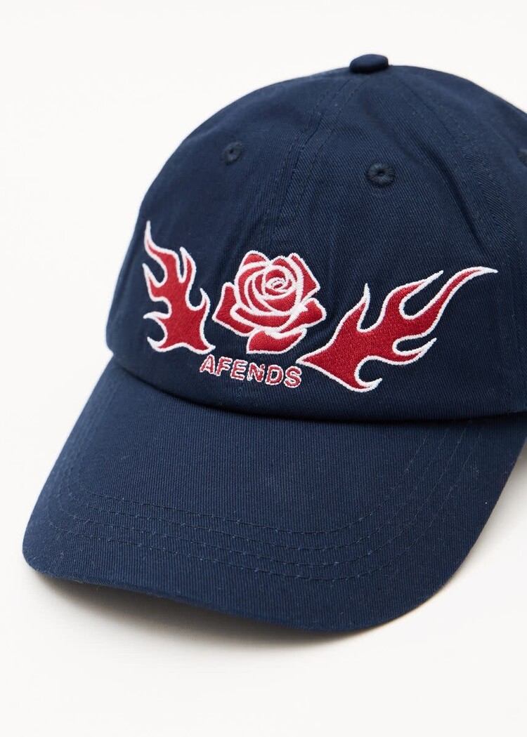AFENDS AFENDS Desert Rose Recycled Panelled Cap Navy