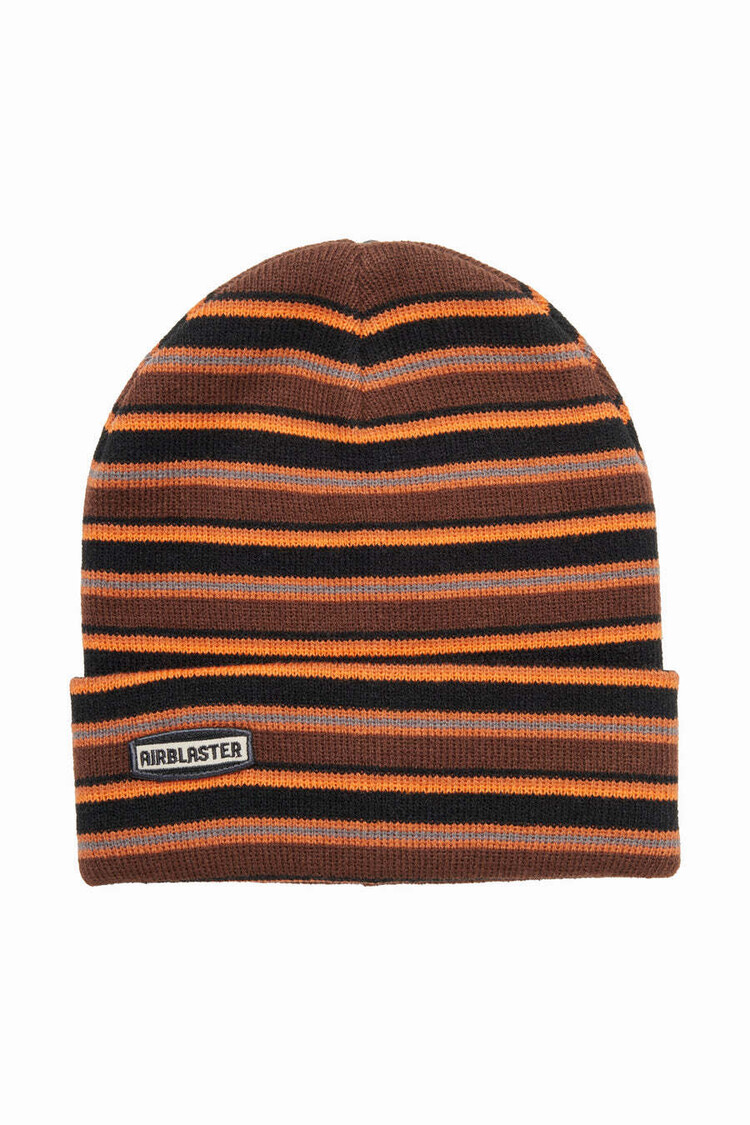 AIRBLASTER AIRBLASTER Stripe Beanie Chocolate