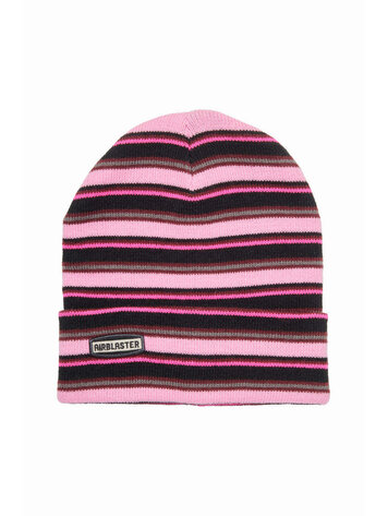 AIRBLASTER AIRBLASTER Stripe Beanie Pink