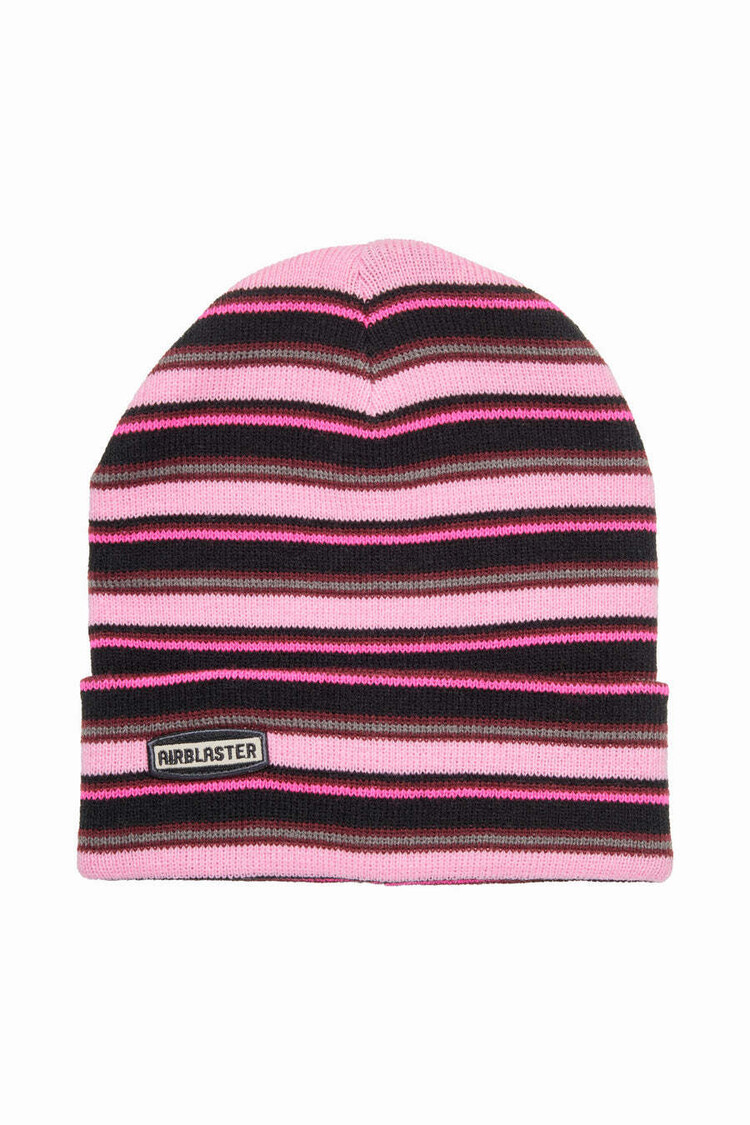 AIRBLASTER AIRBLASTER Stripe Beanie Pink