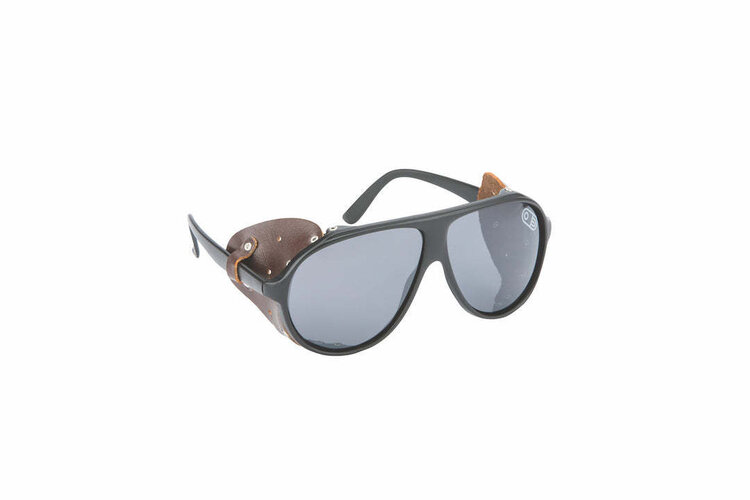 AIRBLASTER AIRBLASTER Polarized Glacier Glasses Gloss Black