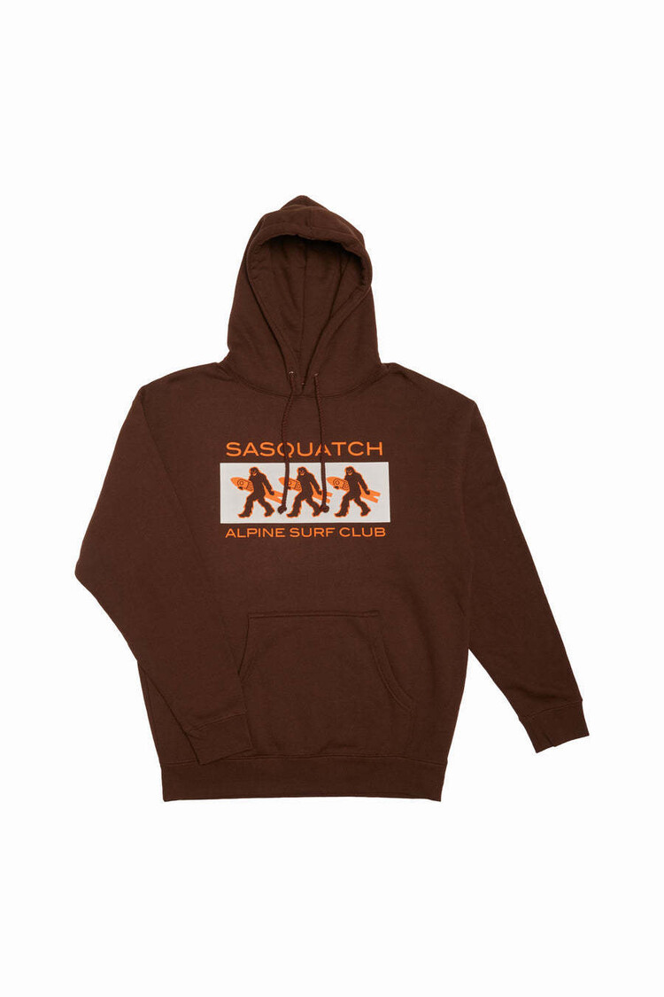 AIRBLASTER AIRBLASTER Sasquatch Asc Hoodie Brown