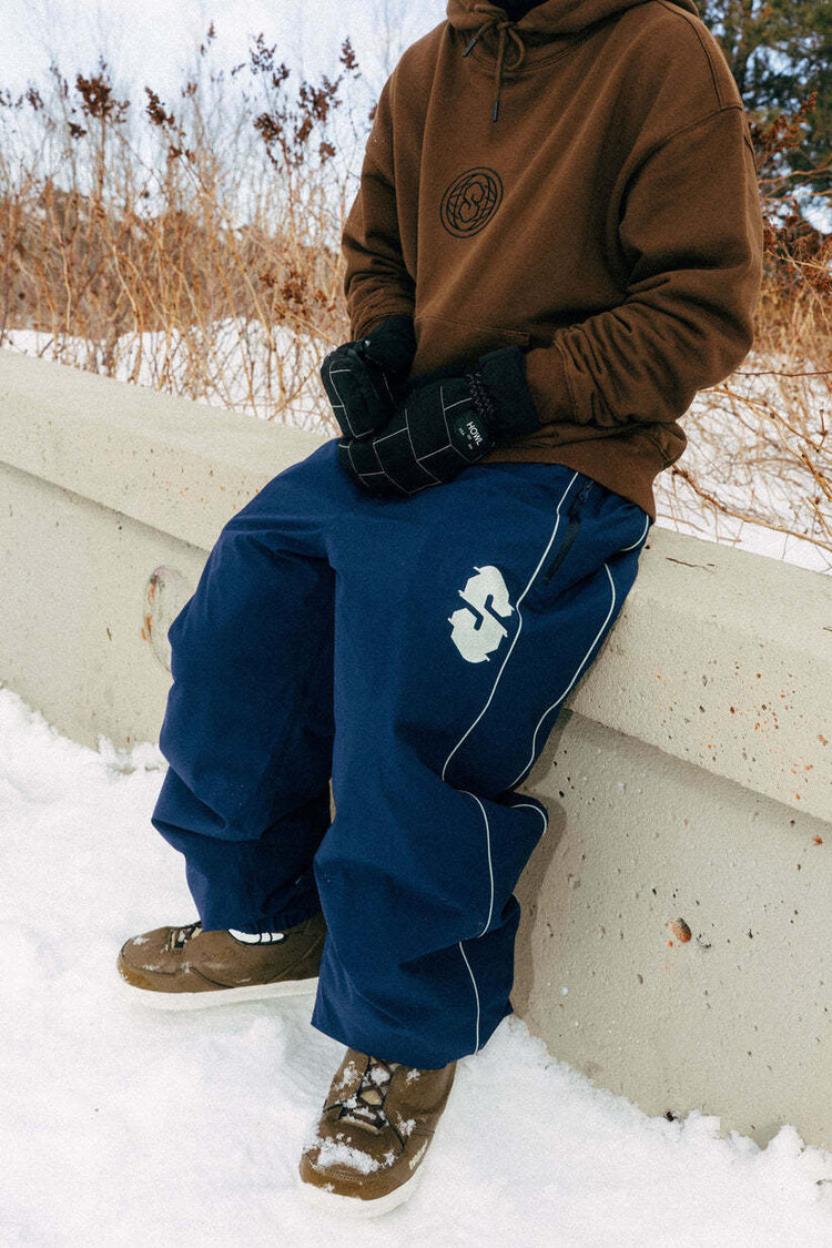 SOUVENIR SOUVENIR Insulated Track Pant Navy