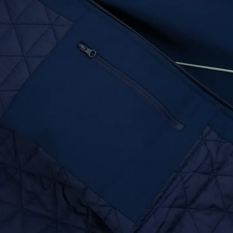 SOUVENIR SOUVENIR Insulated Track Jacket Blue