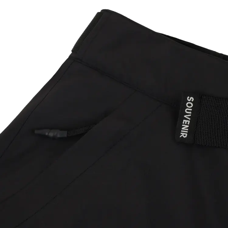 SOUVENIR SOUVENIR 3 Ply Ripstop Pant Black
