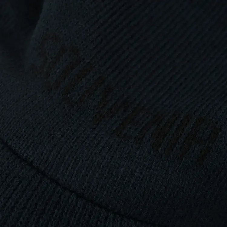 SOUVENIR SOUVENIR Knit Visor Cap Black