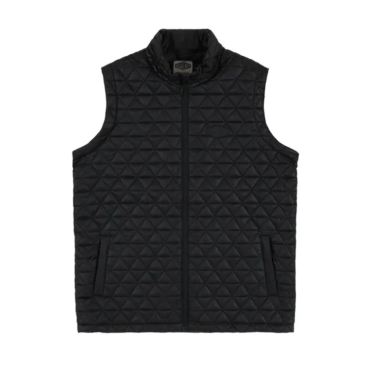 SOUVENIR SOUVENIR Convertable Micro Puffer Jacket Black