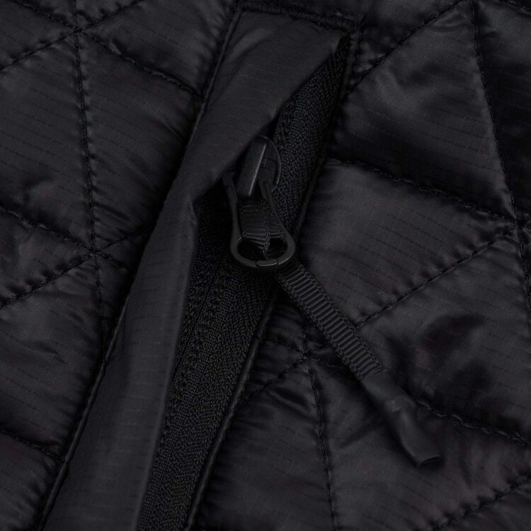 SOUVENIR SOUVENIR Convertable Micro Puffer Jacket Black