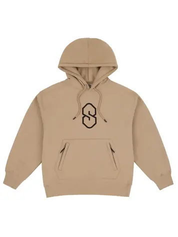 SOUVENIR SOUVENIR DWR Tech Hoody British Khaki