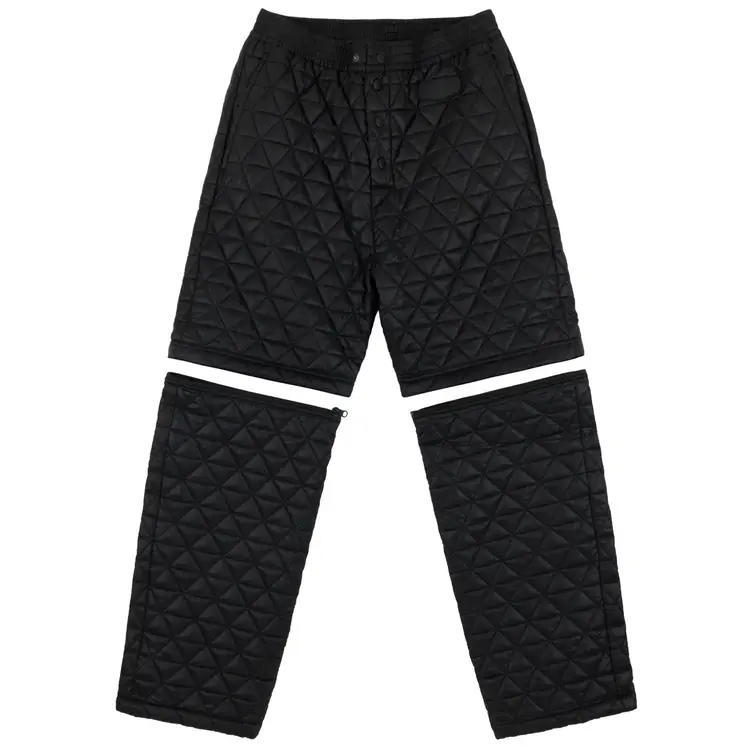 SOUVENIR SOUVENIR Convertable Micro Puffer Pant Black