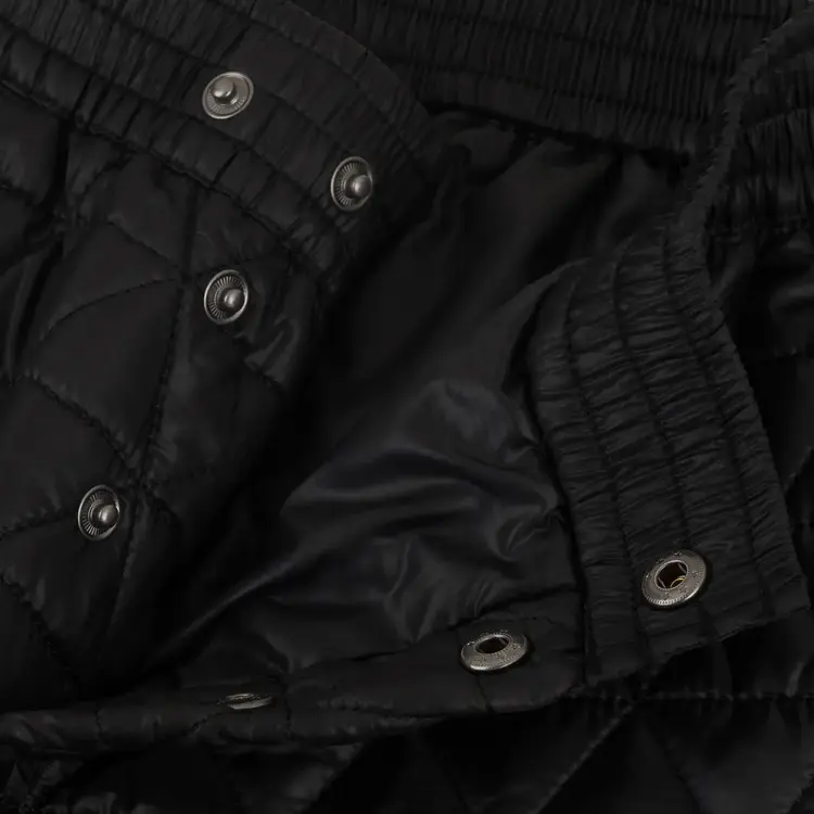 SOUVENIR SOUVENIR Convertable Micro Puffer Pant Black