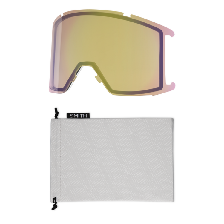 SMITH SMITH Squad XL Fatigue Green ChromaPop Everyday Red Mirror + ChromaPop Storm Yellow Flash
