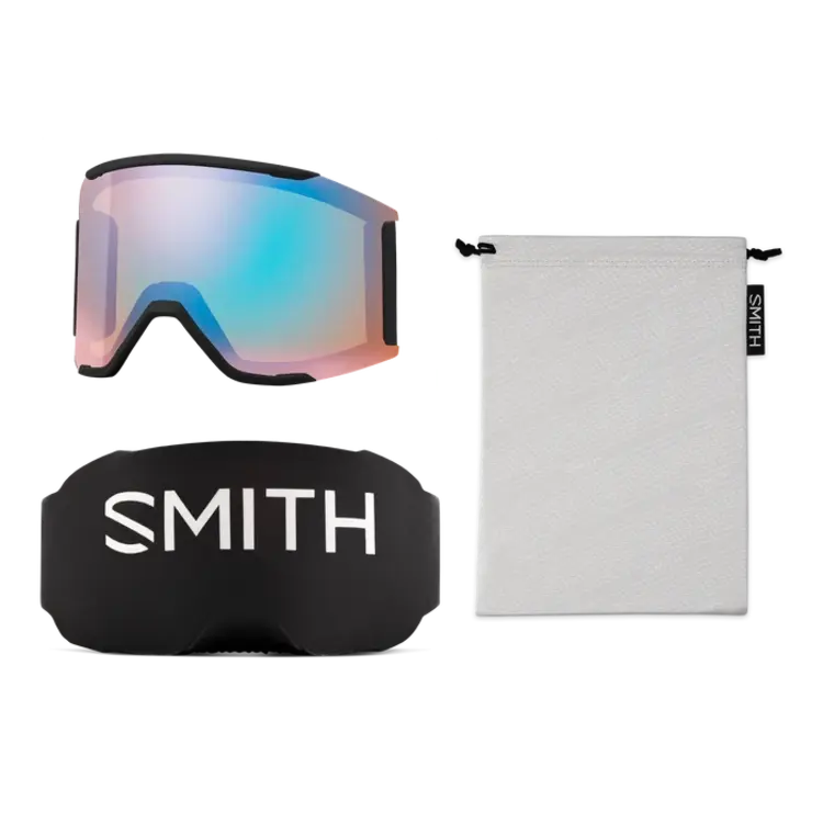 SMITH SMITH Squad Mag Black ChromaPop Everyday Rose Gold Mirror + ChromaPop Storm Rose Flash