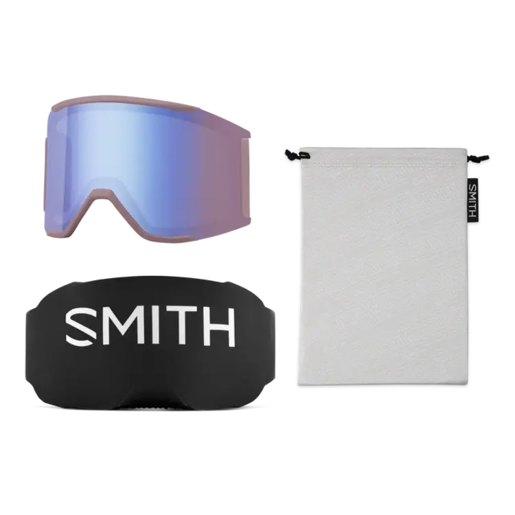 SMITH SMITH Squad Mag Dusk ChromaPop Sun Platinum Mirror + ChromaPop Storm Blue Sensor Mirror