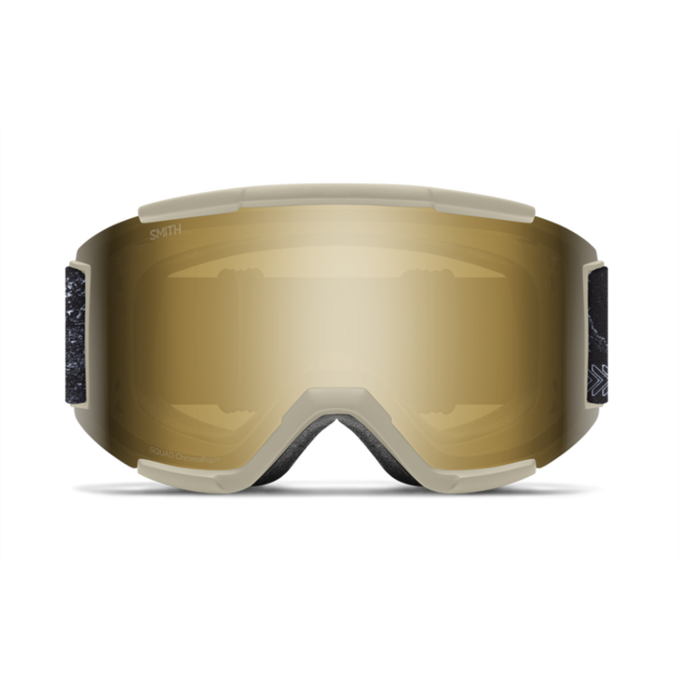 SMITH SMITH Squad Chalk Space Invader ChromaPop Sun Black Gold Mirror + Clear