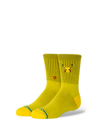 STANCE STANCE Kids Pikachu Crew Yellow
