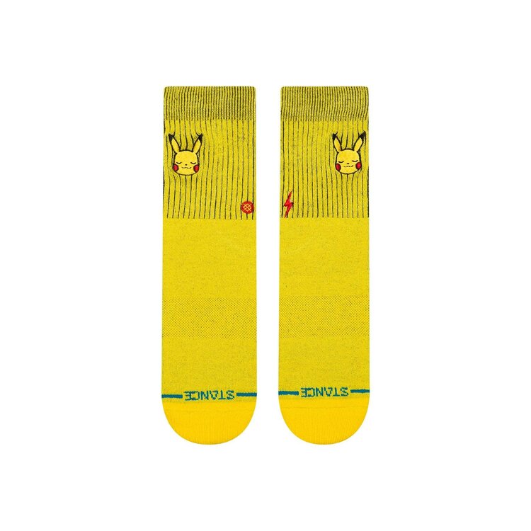 STANCE STANCE Kids Pikachu Crew Yellow