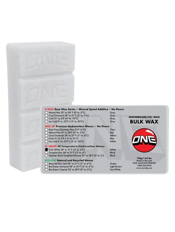 ONEBALL ONEBALL Trick White Bulk All Temp 750g White