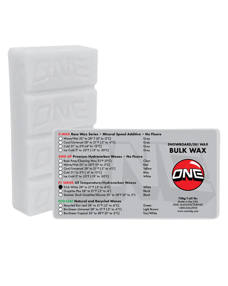 ONEBALL ONEBALL Trick White Bulk All Temp 750g White