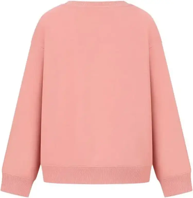 ROXY ROXY Girls' Hibiscus Oversized Crew Cozy Peach