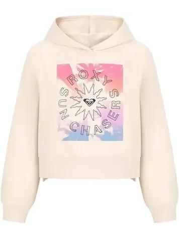 ROXY ROXY Girls' Sun Chaser Hoodie Parchement