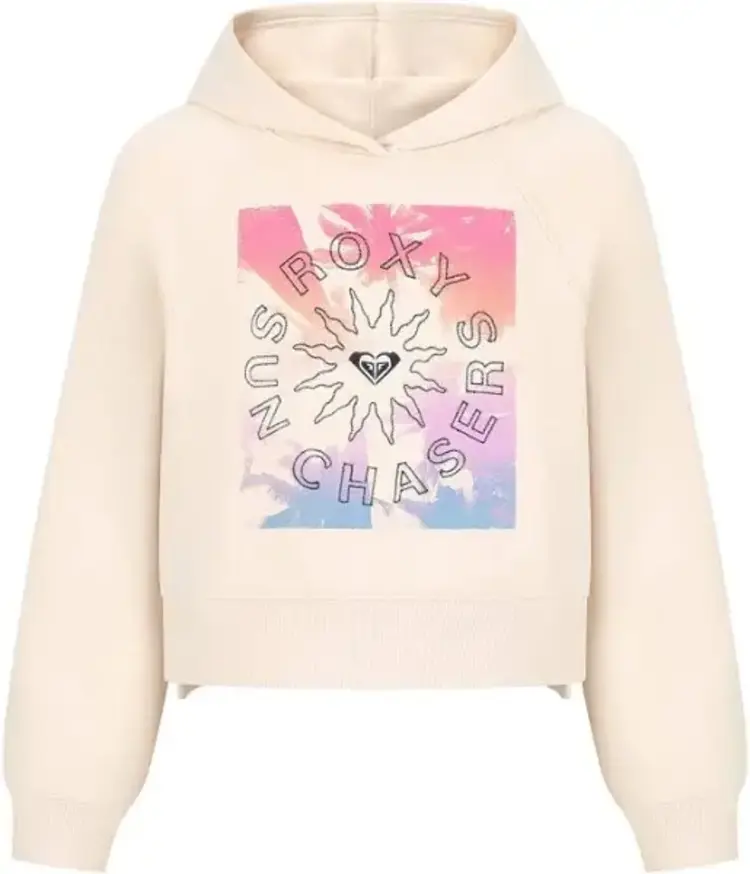 ROXY ROXY Girls' Sun Chaser Hoodie Parchement