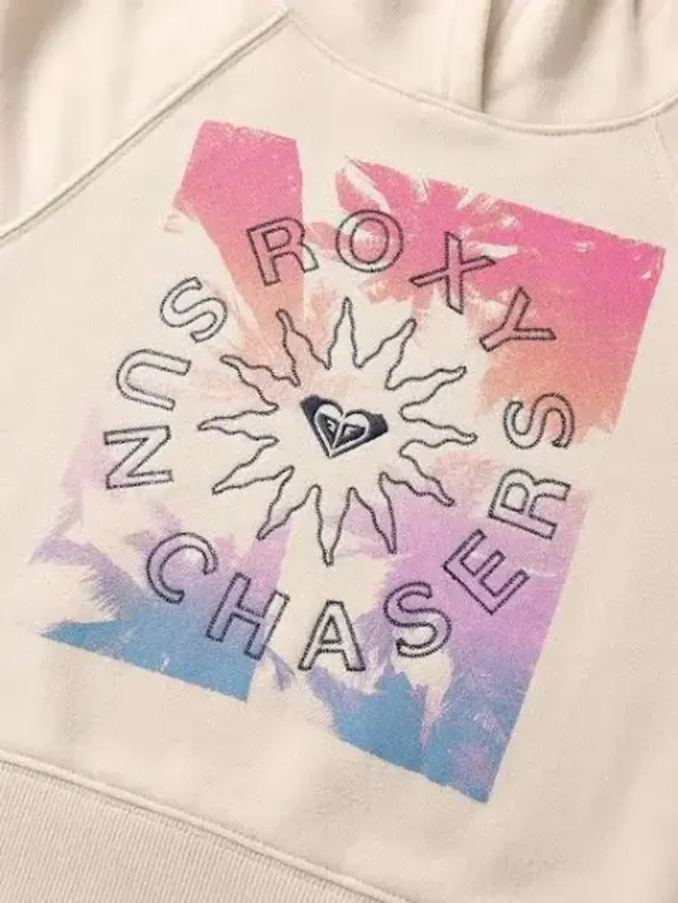 ROXY ROXY Girls' Sun Chaser Hoodie Parchement