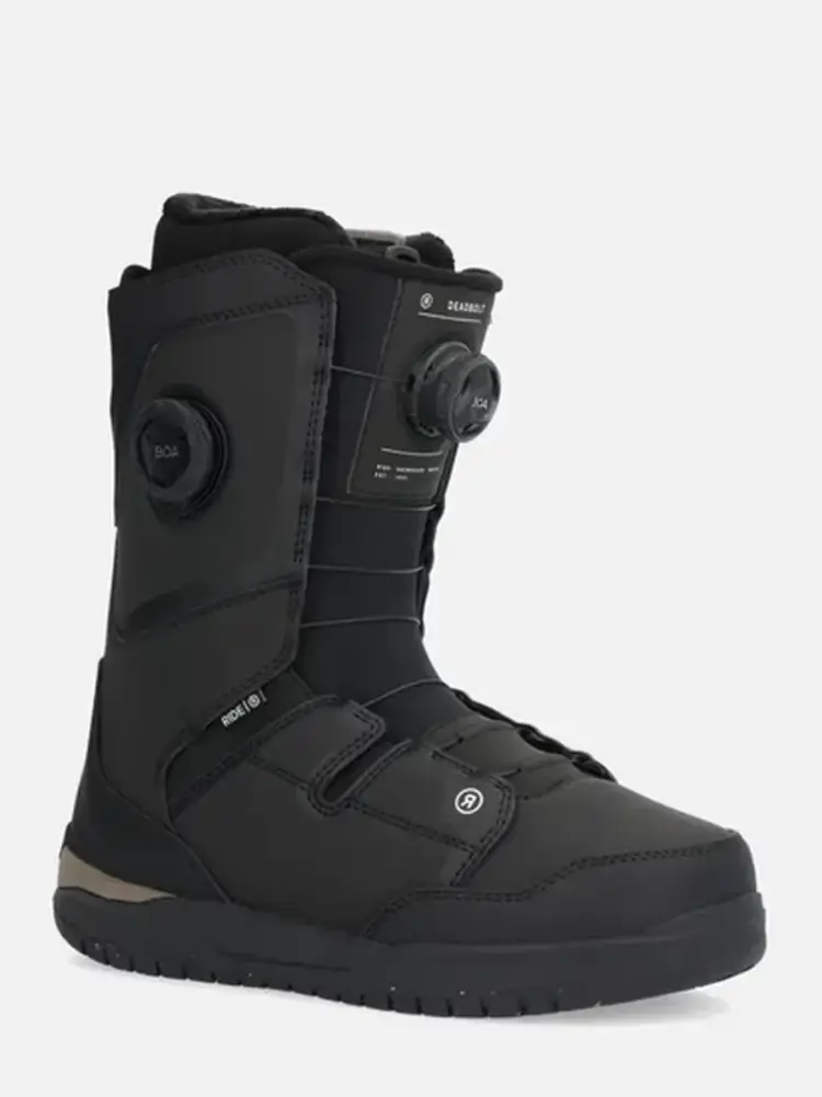 RIDE 2026 RIDE Deadbolt Zonal Snowboard Boot Black