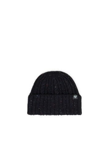 HERSCHEL HERSCHEL Ellis Cable Beanie Black Marled