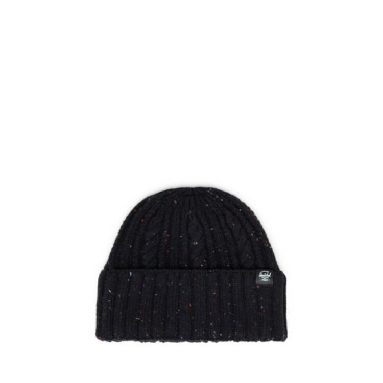 HERSCHEL HERSCHEL Ellis Cable Beanie Black Marled