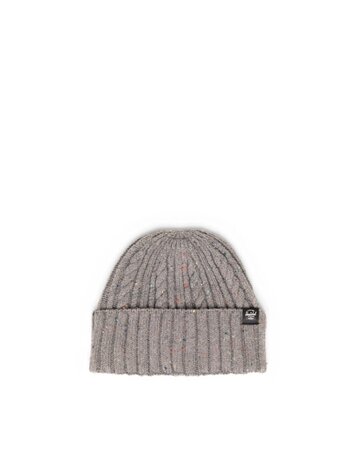 HERSCHEL HERSCHEL Ellis Cable Beanie Mid-Grey Marled