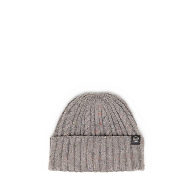 HERSCHEL HERSCHEL Ellis Cable Beanie Mid-Grey Marled